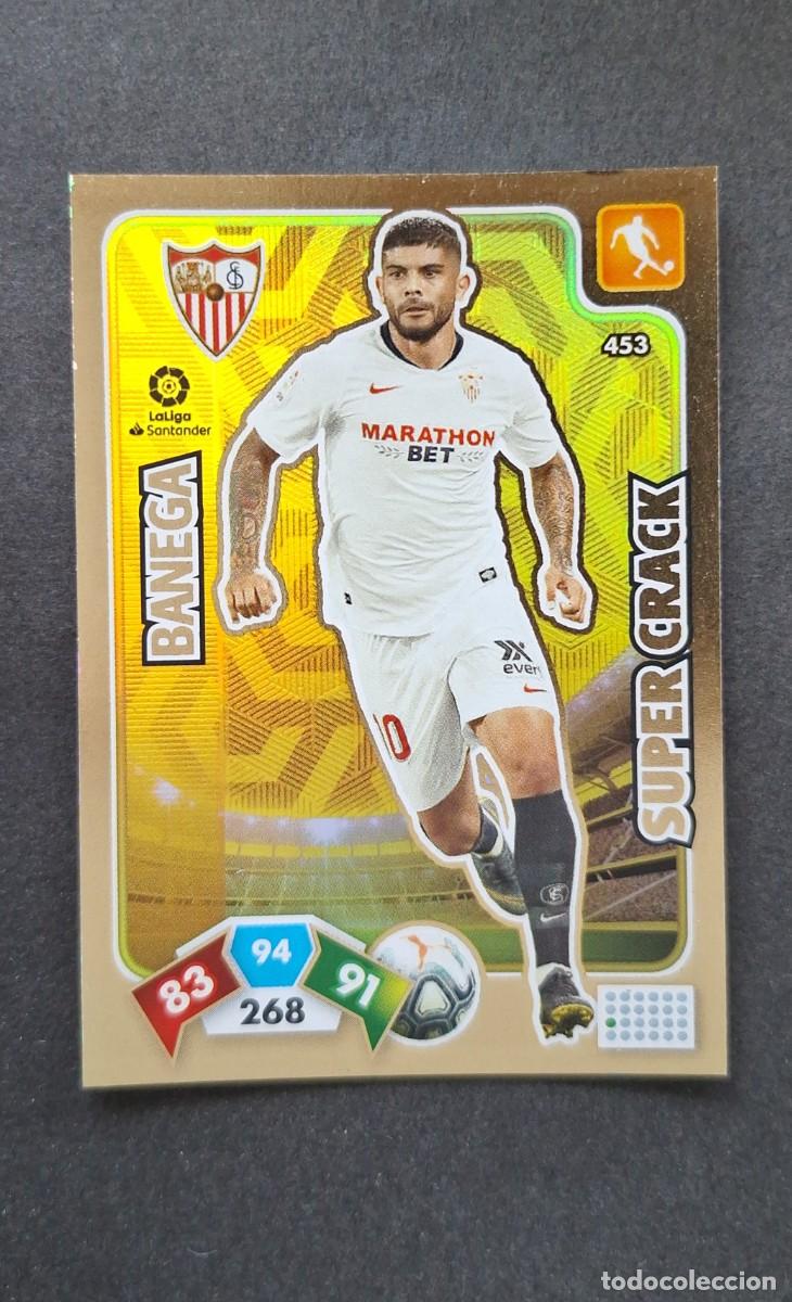 Cromos de F&uacute;tbol: L1 BANEGA SEVILLA F. C. 453 SUPER CRACK PANINI ADRENALYN XL LIGA 2019/20 19 20