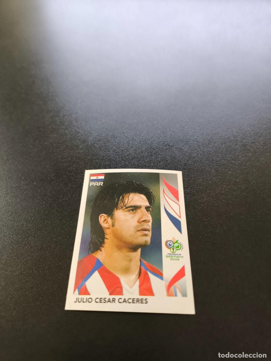 Cromos de F&uacute;tbol: 115 Julio Cesar Caceres PARAGUAY SIN PEGAR PANINI FIFA WORLD CUP MUNDIAL ALEMANIA 2006
