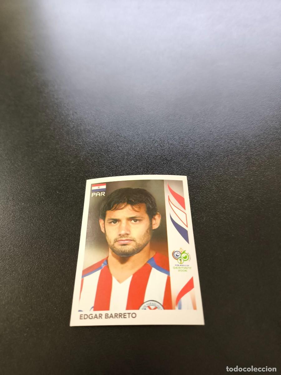 Figurine di Calcio: 121 Edgar Barreto (Diego Barreto) PARAGUAY SIN PEGAR PANINI FIFA WORLD CUP MUNDIAL ALEMANIA 2006
