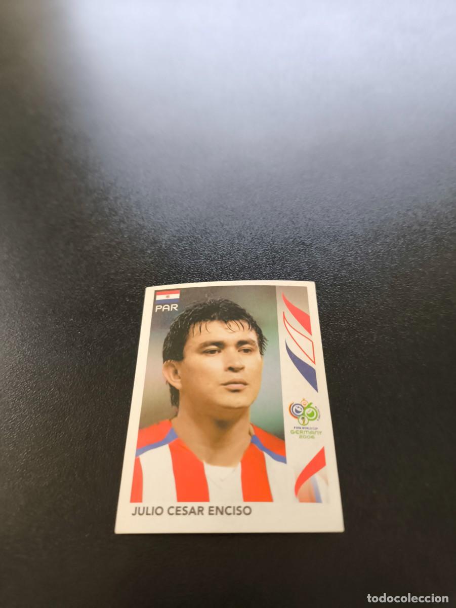 Figurine di Calcio: 123 Julio Cesar Enciso PARAGUAY SIN PEGAR PANINI FIFA WORLD CUP MUNDIAL ALEMANIA 2006