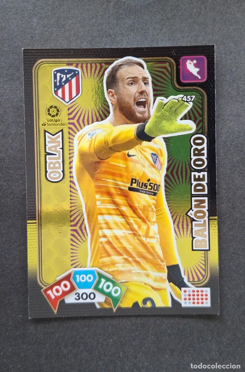 Cromos de F&uacute;tbol: L1 OBLAK ATLETICO DE MADRID 457 BALON DE ORO PANINI ADRENALYN XL LIGA 2019/20 19 20