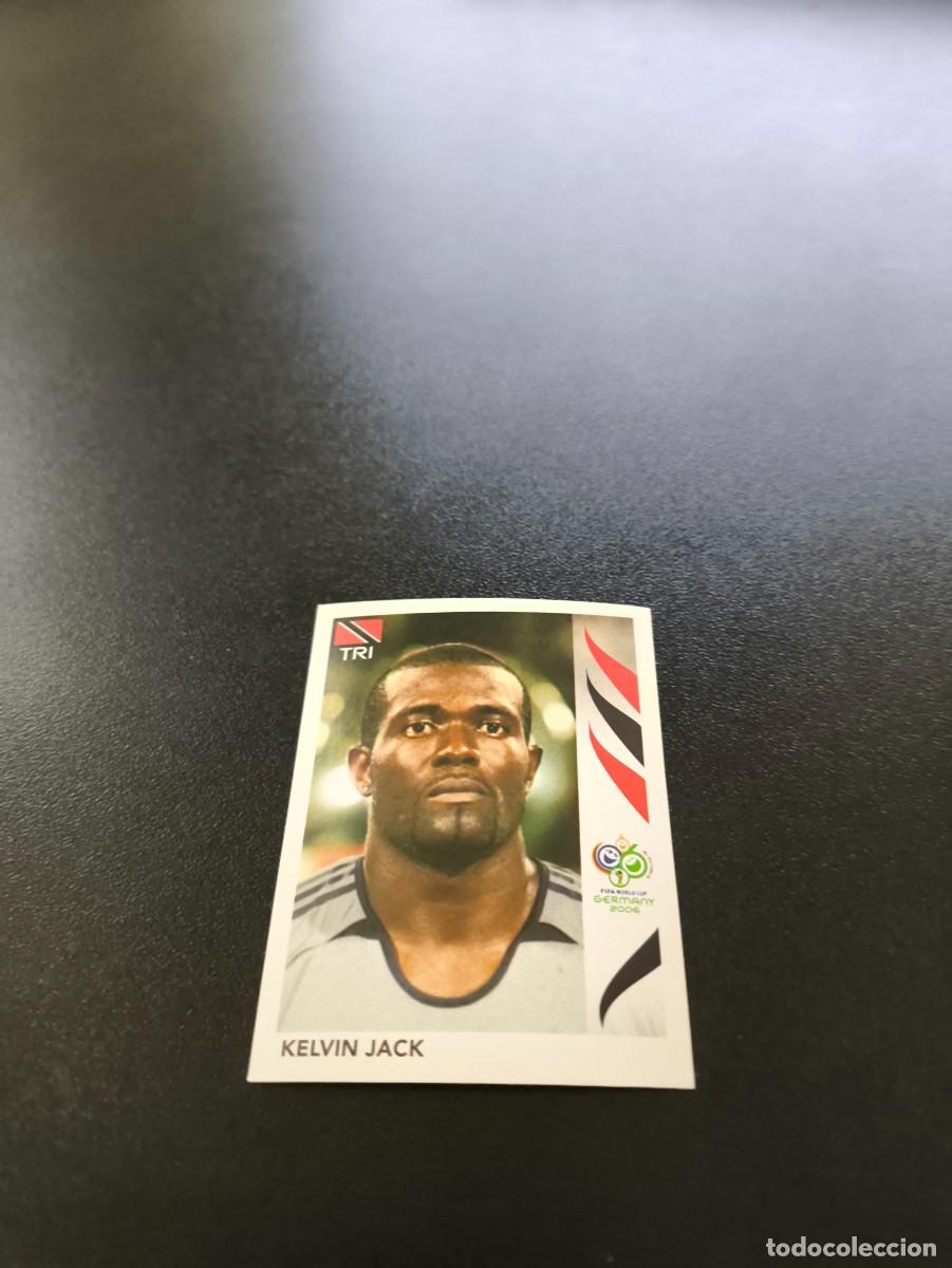 Cartes &agrave; collectionner de Football: 133 Kelvin Jack TRINIDAD Y TOBAGO SIN PEGAR PANINI FIFA WORLD CUP MUNDIAL ALEMANIA 2006