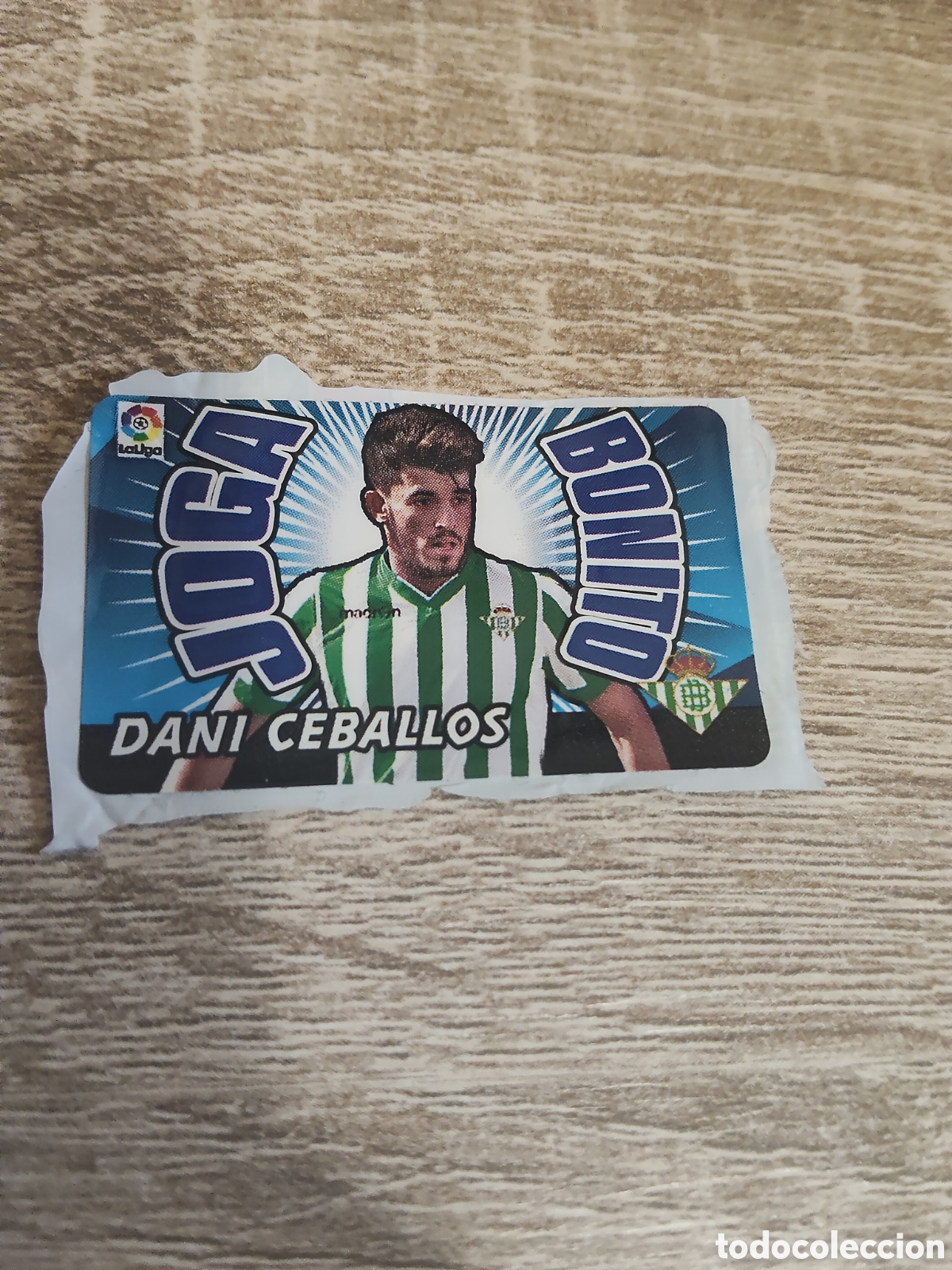 Cromos de Futebol: Panini chicle liga 2015 2016 15 16 Dani Ceballos Real Betis