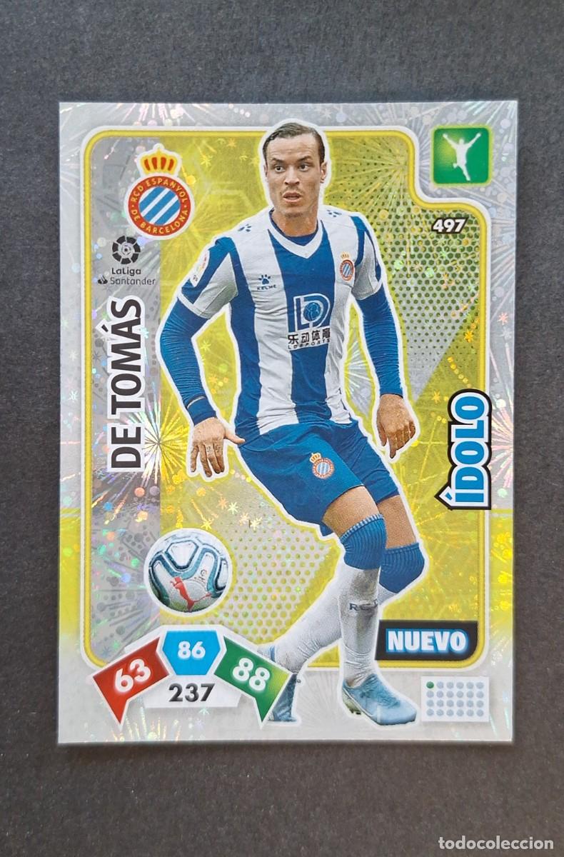Cartes &agrave; collectionner de Football: L1 DE TOMAS R. C. D. ESPA&Ntilde;OL 497 NUEVO IDOLO PANINI ADRENALYN XL LIGA 2019/20 19 20