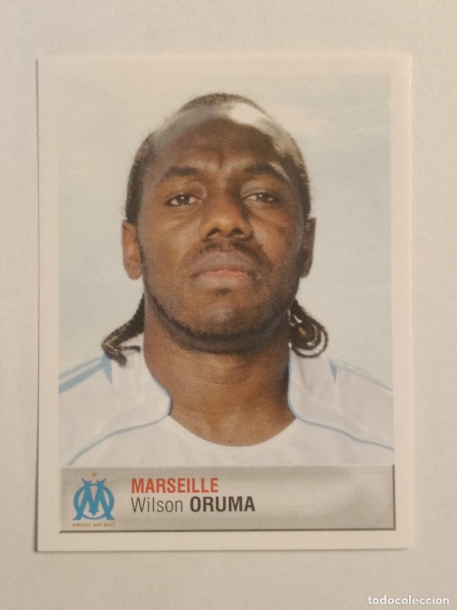 Football Stickers: #204 WILSON ORUMA (OLYMPIQUE MARSELLA) LIGUE 1 FOOT 2007 PANINI