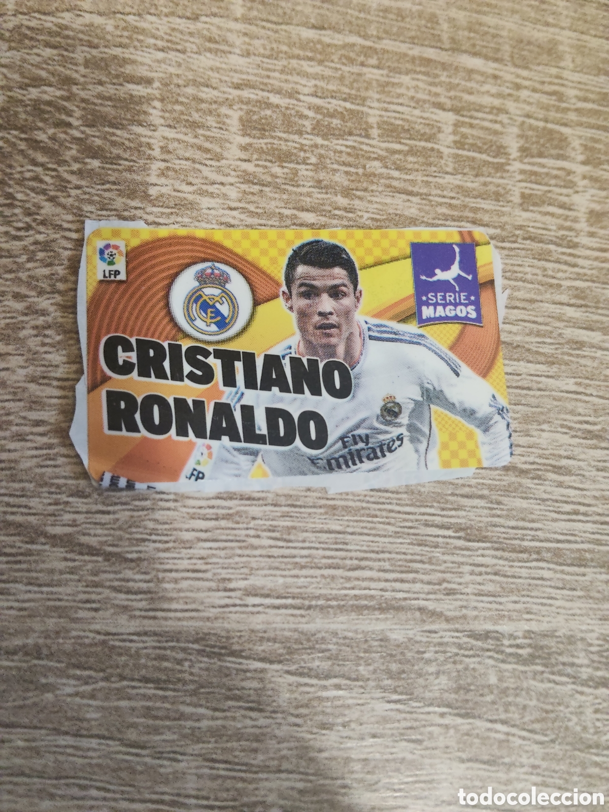 Football Stickers: Panini chicle liga 2014 2015 14 15 Cristiano Ronaldo Real Madrid