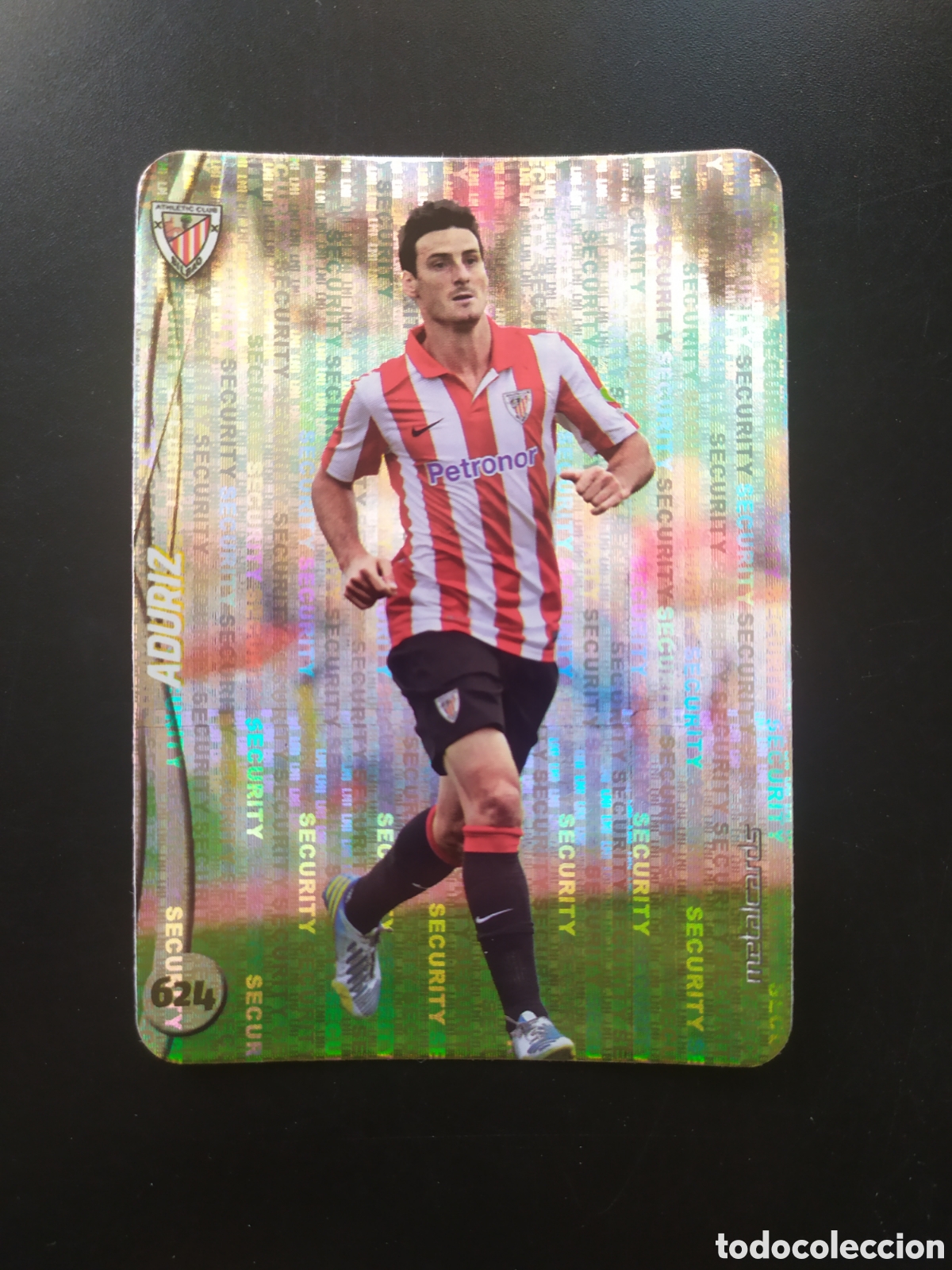Football Stickers: Mundicromo fichas Liga 2014 2015 14 15 Aduriz top brillo security n&deg; 624 Athletic Bilbao