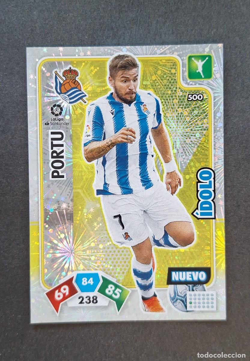 Cromos de F&uacute;tbol: L1 PORTU REAL SOCIEDAD 500 NUEVO IDOLO PANINI ADRENALYN XL LIGA 2019/20 19 20