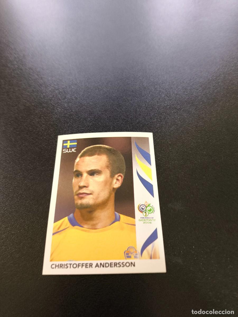 Cromos de Futebol: 153 Christoffer Andersson SUECIA SWEDEN SIN PEGAR PANINI FIFA WORLD CUP MUNDIAL ALEMANIA 2006