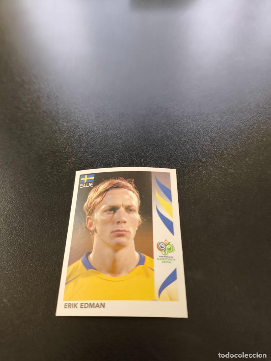 Cromos de F&uacute;tbol: 154 Erik Edman SUECIA SWEDEN SIN PEGAR PANINI FIFA WORLD CUP MUNDIAL ALEMANIA 2006