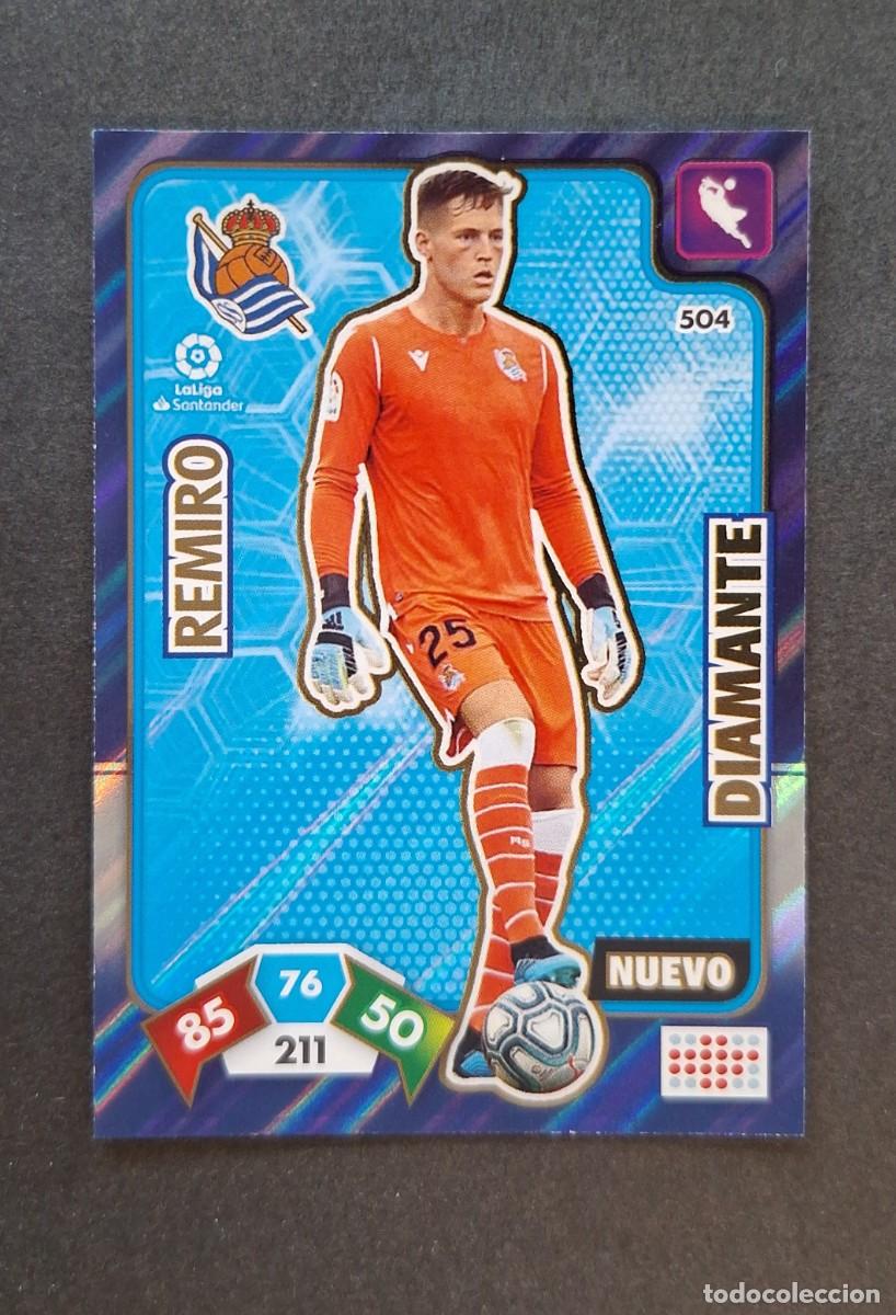 Cromos de F&uacute;tbol: L1 REMIRO REAL SOCIEDAD 504 NUEVO DIAMANTE PANINI ADRENALYN XL LIGA 2019/20 19 20