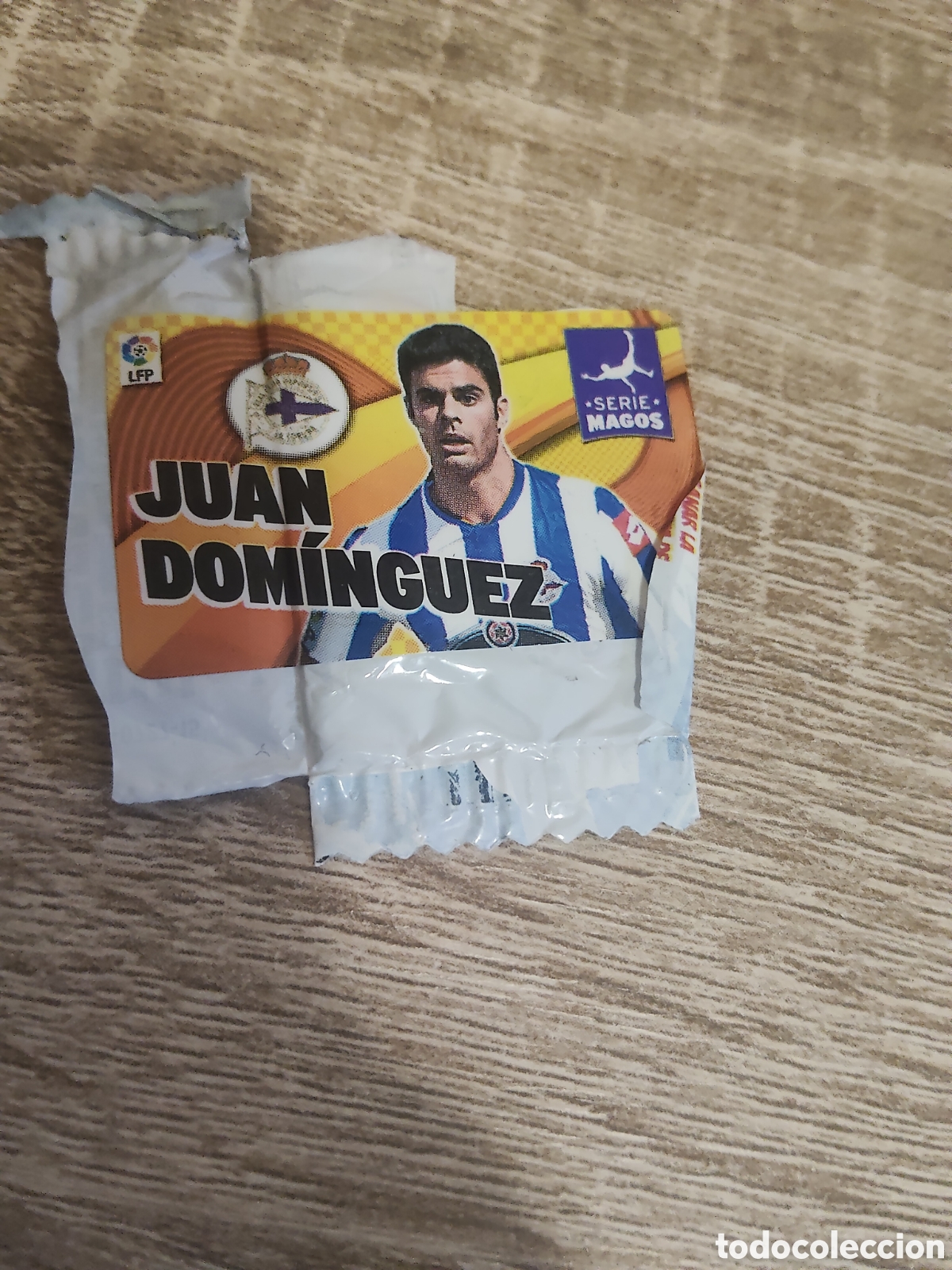 Cromos de F&uacute;tbol: Panini chicle liga 2014 2015 14 15 Juan Dom&iacute;nguez Deportivo de la Coru&ntilde;a