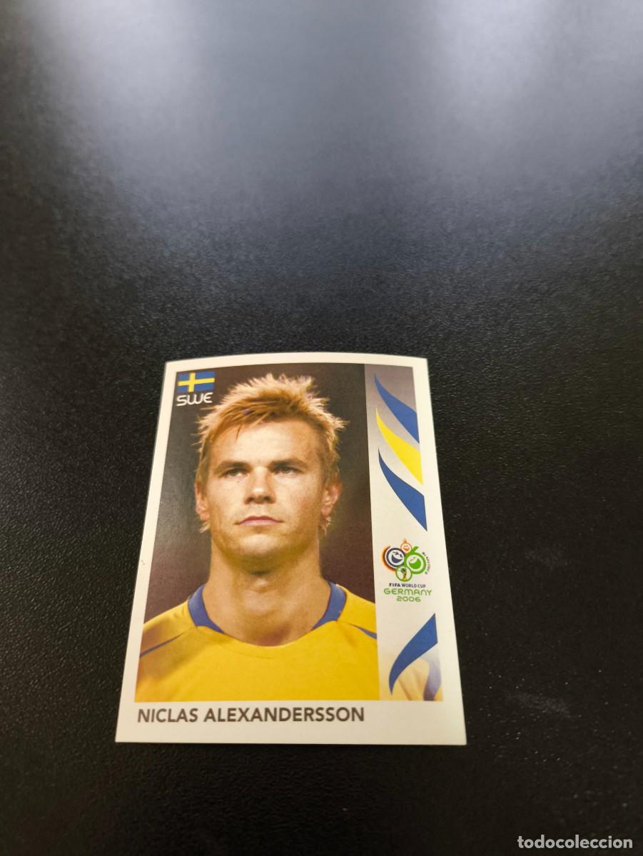 Cromos de F&uacute;tbol: 158 Niclas Alexandersson SUECIA SWEDEN SIN PEGAR PANINI FIFA WORLD CUP MUNDIAL ALEMANIA 2006