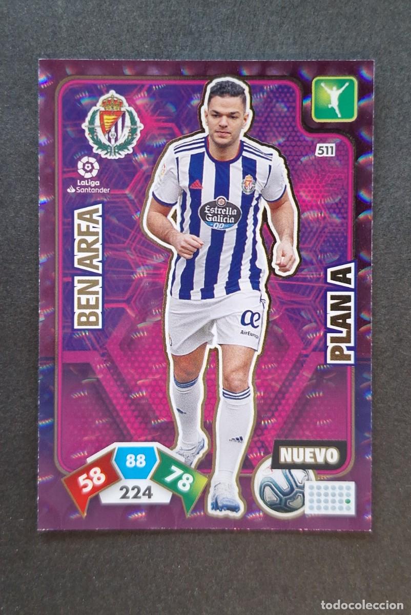 Fu&szlig;ball-Sticker: L1 BEN ARFA REAL VALLADOLID 511 NUEVO PLAN A PANINI ADRENALYN XL LIGA 2019/20 19 20