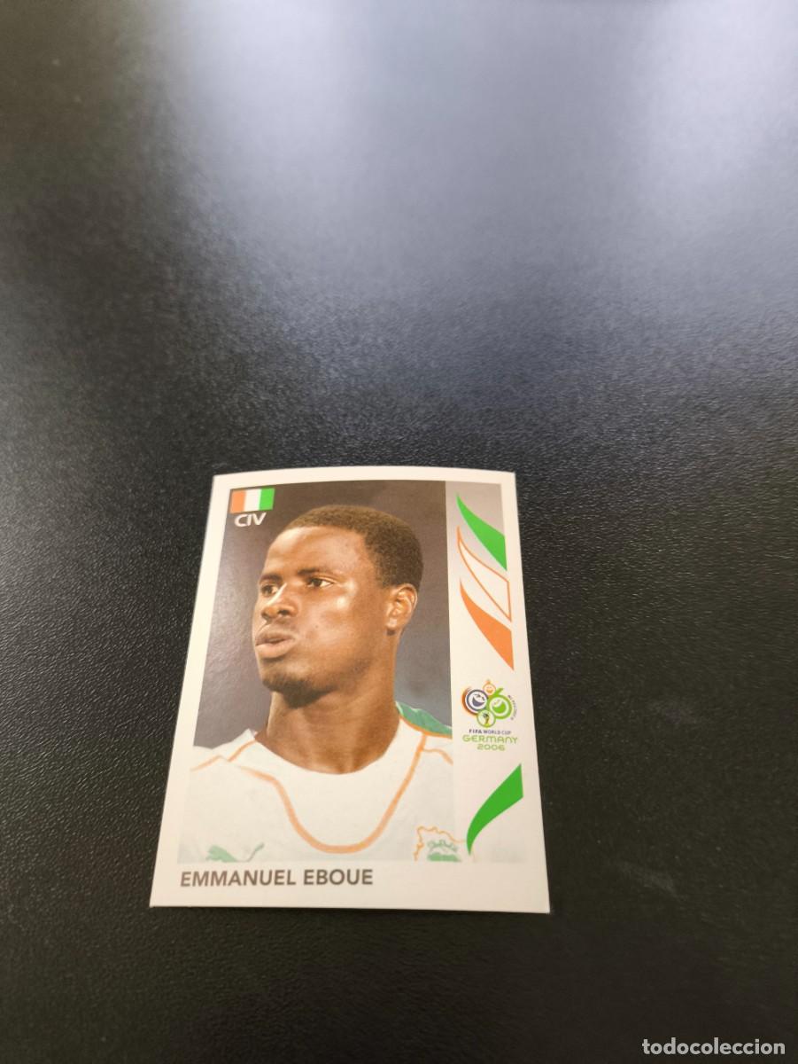 Cartes &agrave; collectionner de Football: 193 Emmanuel Eboue COSTA DE MARFIL SIN PEGAR PANINI FIFA WORLD CUP MUNDIAL ALEMANIA 2006