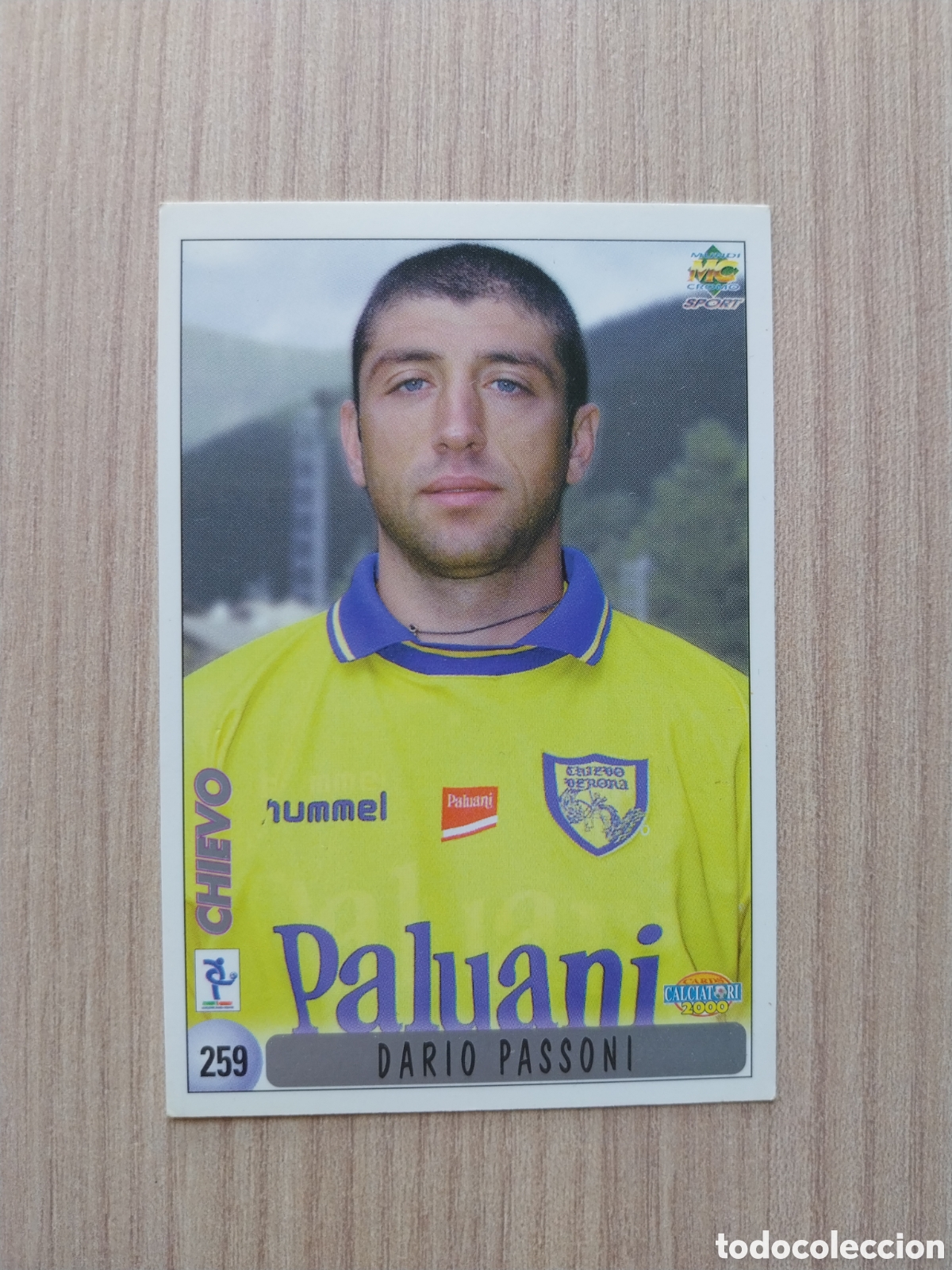 Cartes &agrave; collectionner de Football: DARIO PASSONI MAURIZIO D' ANGELO N&deg; 259 CALCIATORI 1999 2000 99 00 CHIEVO MUNDICROMO ITALIA F&Uacute;TBOL