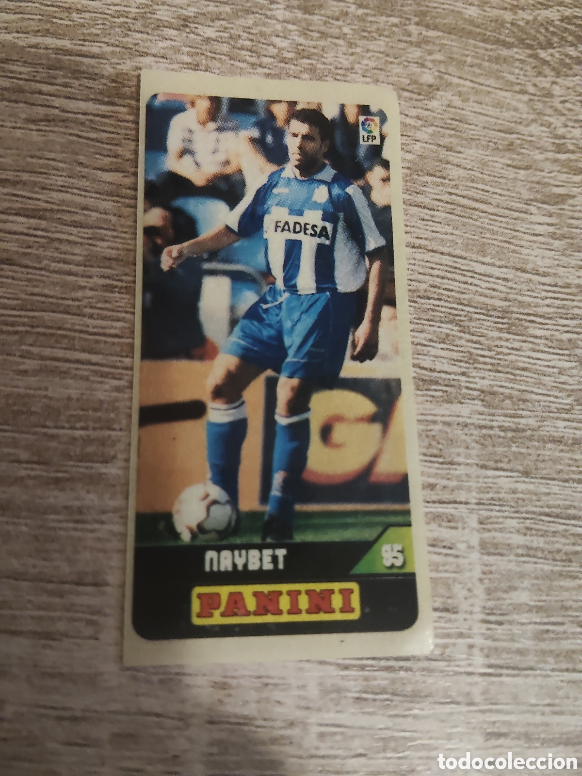 Cartes &agrave; collectionner de Football: Panini chicle liga 2003 2004 03 04 95 Naybet Deportivo de la Coru&ntilde;a