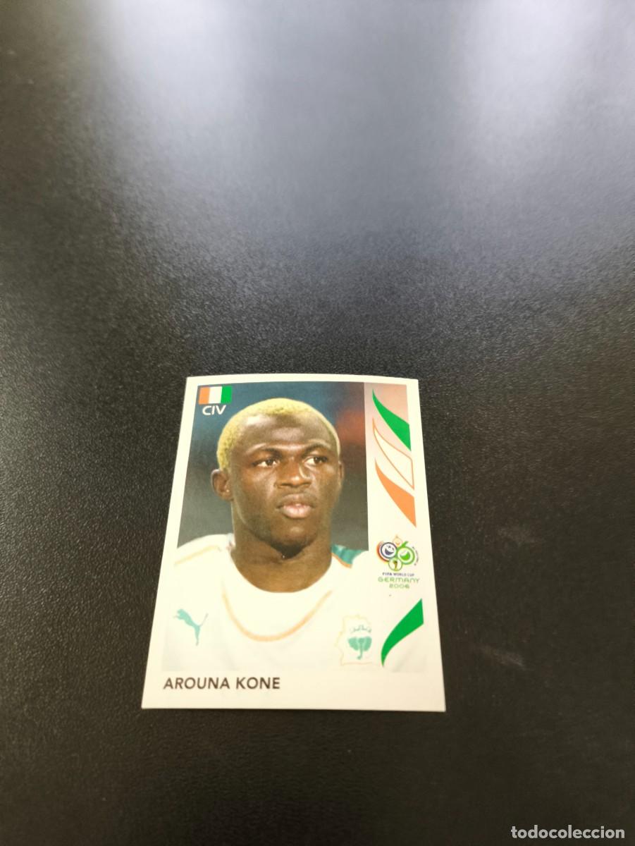 Cartes &agrave; collectionner de Football: 206 Arouna Kone COSTA DE MARFIL SIN PEGAR PANINI FIFA WORLD CUP MUNDIAL ALEMANIA 2006