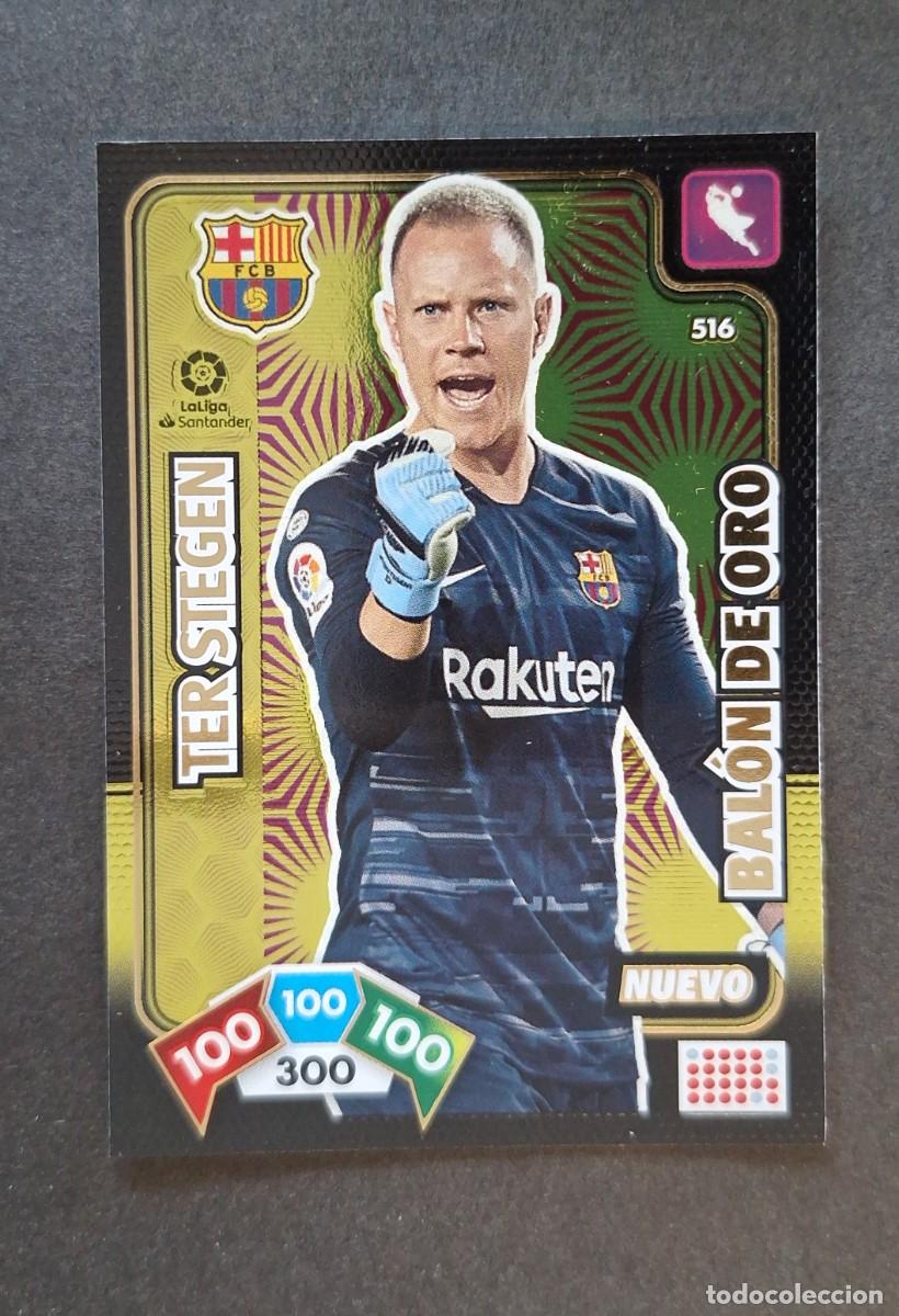 Fu&szlig;ball-Sticker: L1 TER STEGEN F. C. BARCELONA 515 NUEVO BALON DE ORO PANINI ADRENALYN XL LIGA 2019/20 19 20