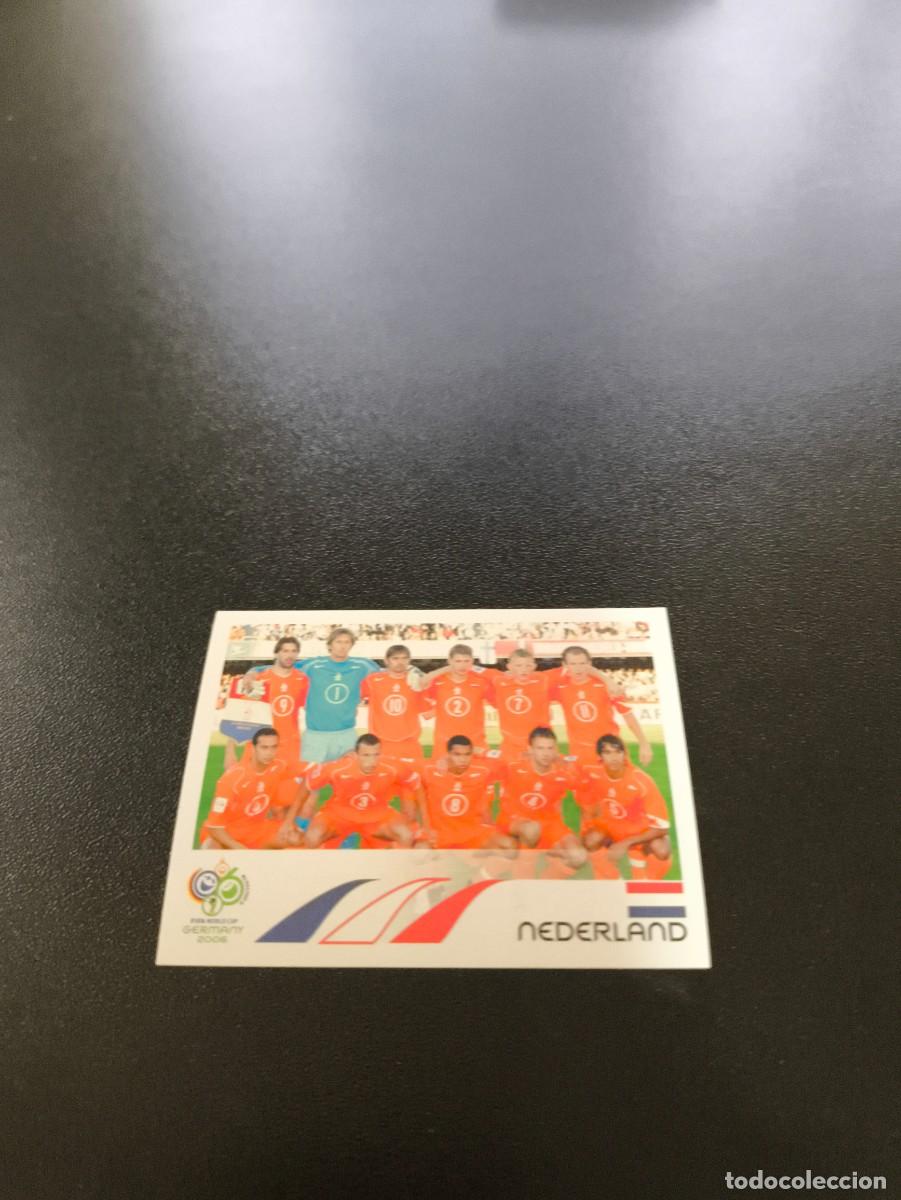 Fu&szlig;ball-Sticker: 226 EQUIPO TEAM HOLANDA NETHERLANDS SIN PEGAR PANINI FIFA WORLD CUP MUNDIAL ALEMANIA 2006