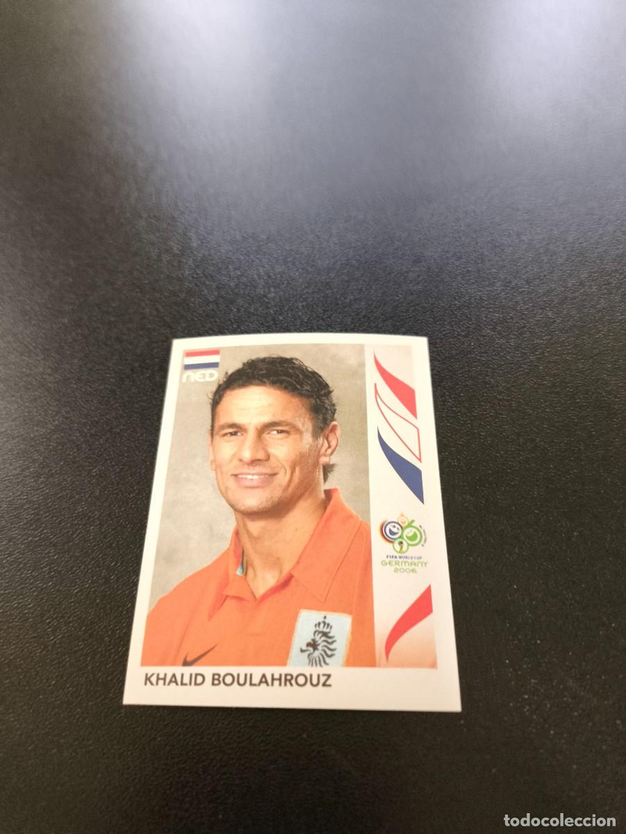 Cromos de F&uacute;tbol: 229 Khalid Boulahrouz HOLANDA NETHERLANDS SIN PEGAR PANINI FIFA WORLD CUP MUNDIAL ALEMANIA 2006