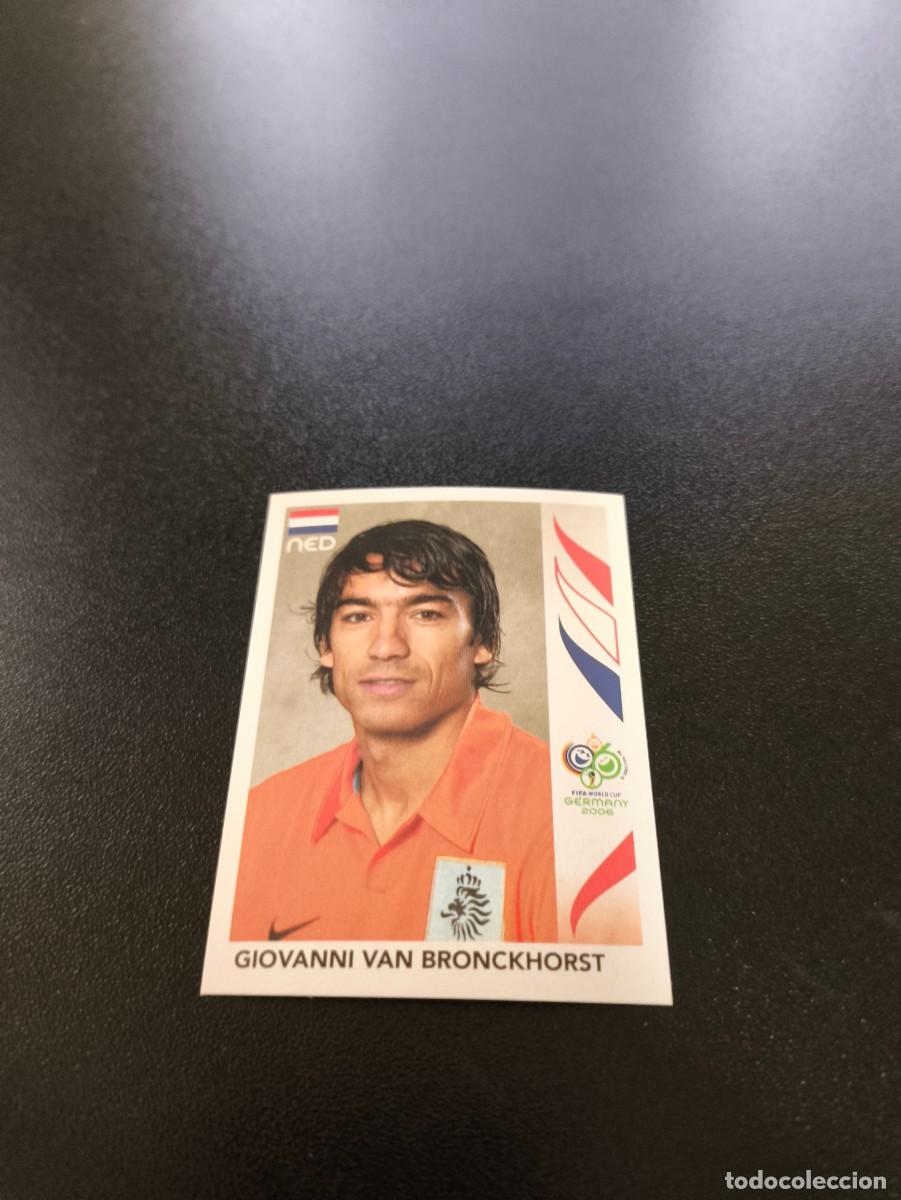 Cromos de F&uacute;tbol: 234 Giovanni van Bronckhor HOLANDA NETHERLANDS SIN PEGAR PANINI FIFA WORLD CUP MUNDIAL ALEMANIA 2006
