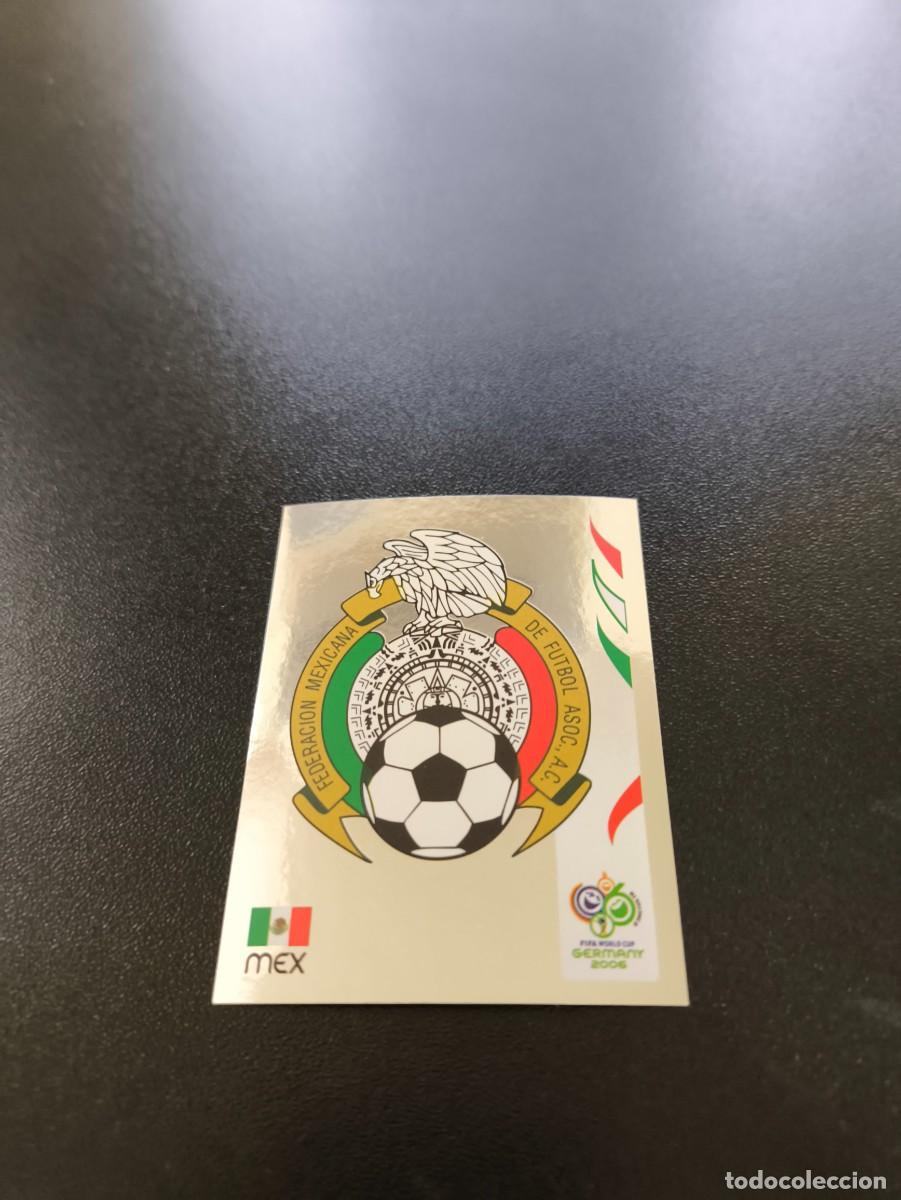 Football Stickers: 245 ESCUDO EMBLEMA MEXICO SIN PEGAR PANINI FIFA WORLD CUP MUNDIAL ALEMANIA 2006
