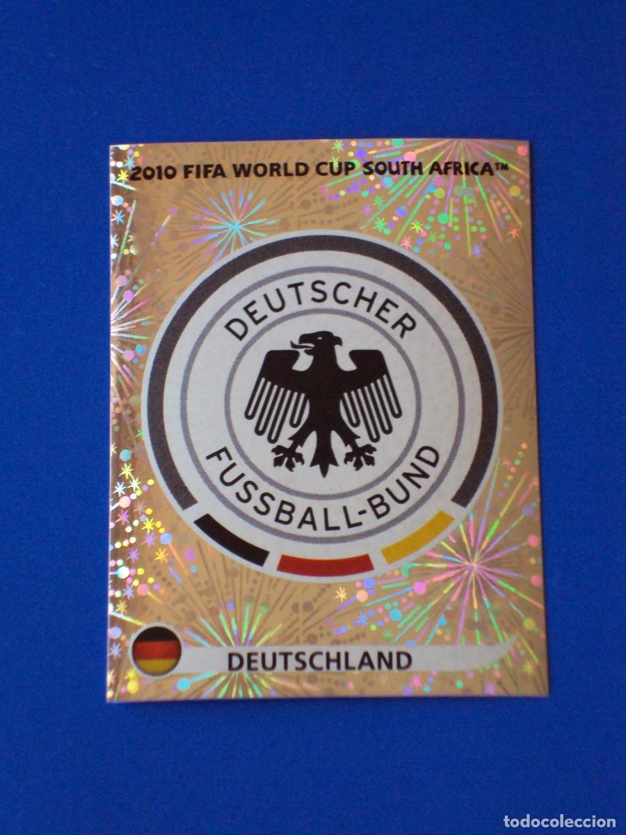Cromos de F&uacute;tbol: 259 ESCUDO ALEMANIA MUNDIAL FUTBOL SOUTH AFRICA 2010 FIFA WORLD CUP PANINI CROMO NUEVO