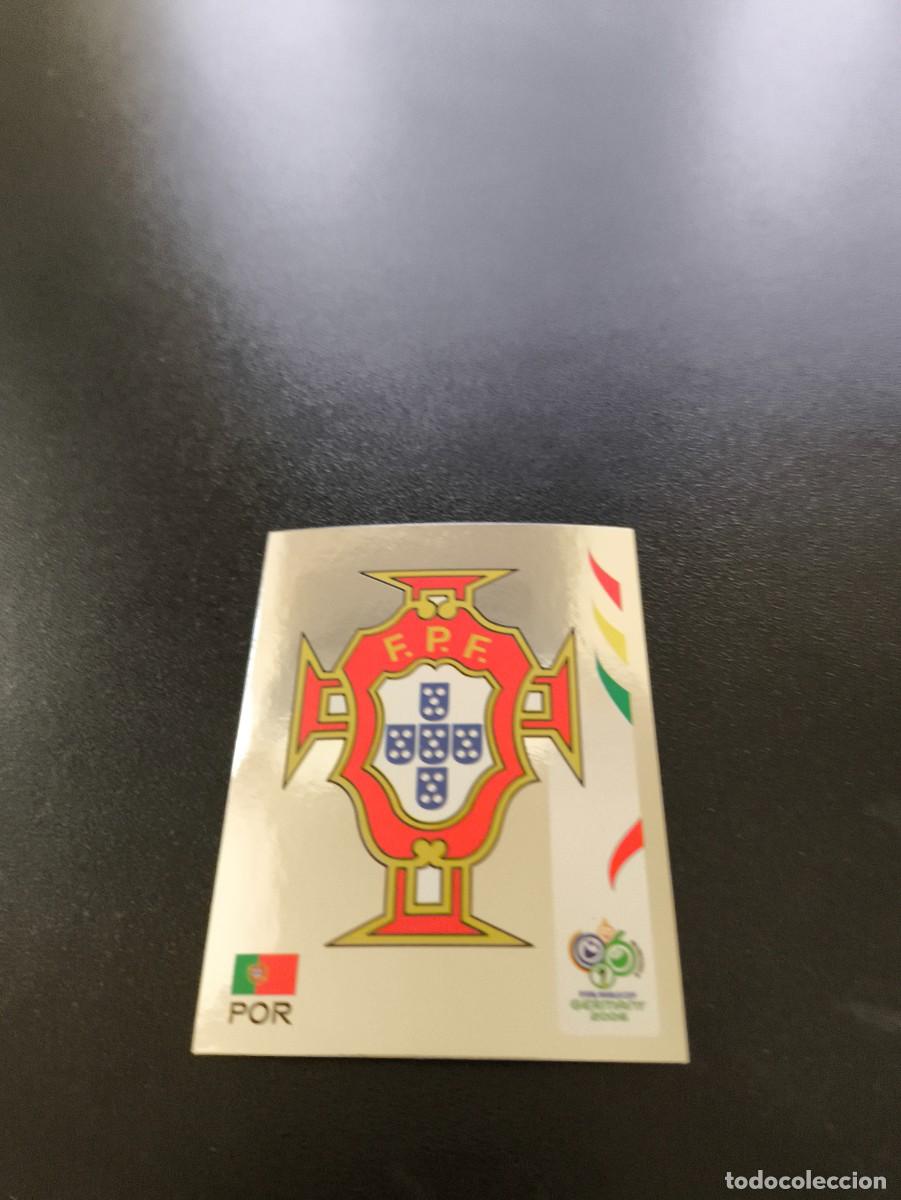 Cromos de F&uacute;tbol: 283 EMBLEMA ESCUDO PORTUGALSIN PEGAR PANINI FIFA WORLD CUP MUNDIAL ALEMANIA 2006