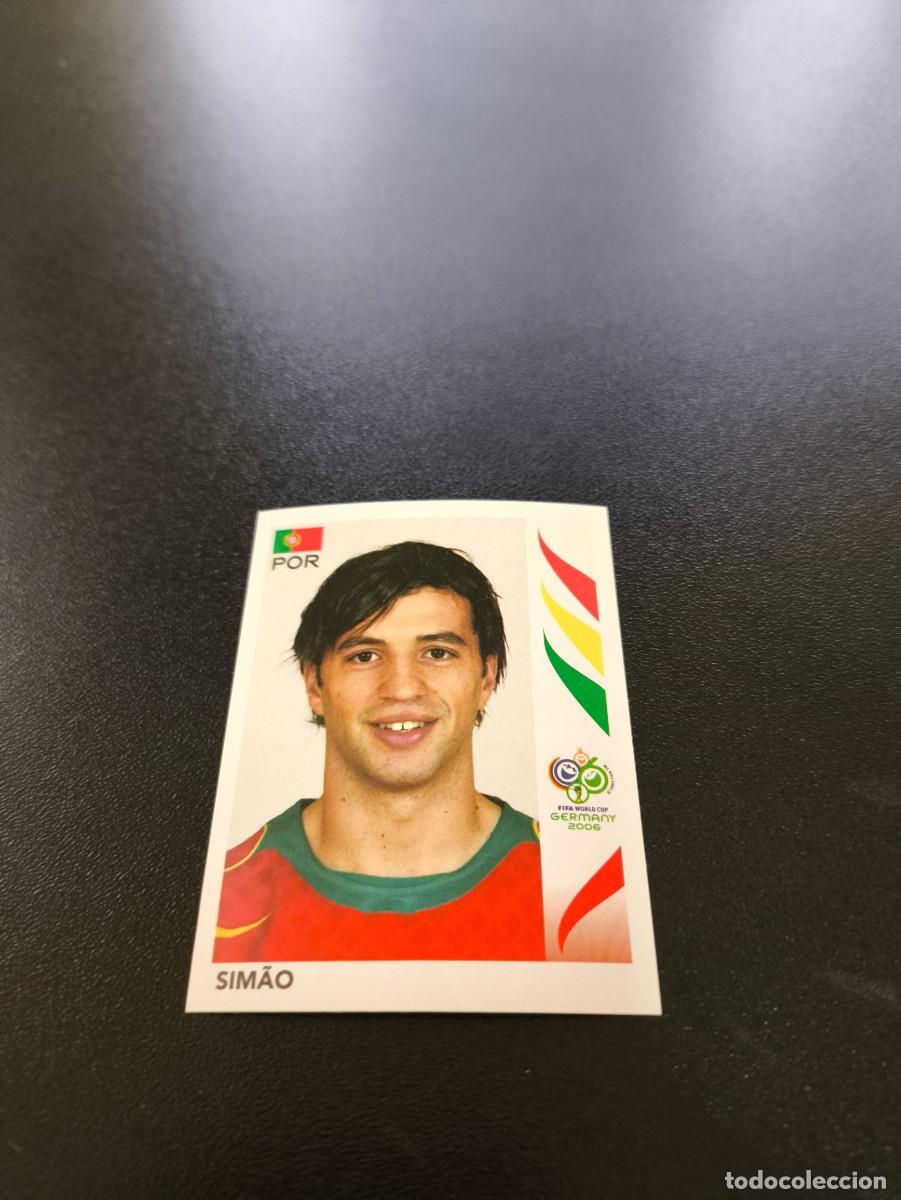 Cromos de F&uacute;tbol: 296 simao PORTUGALSIN PEGAR PANINI FIFA WORLD CUP MUNDIAL ALEMANIA 2006