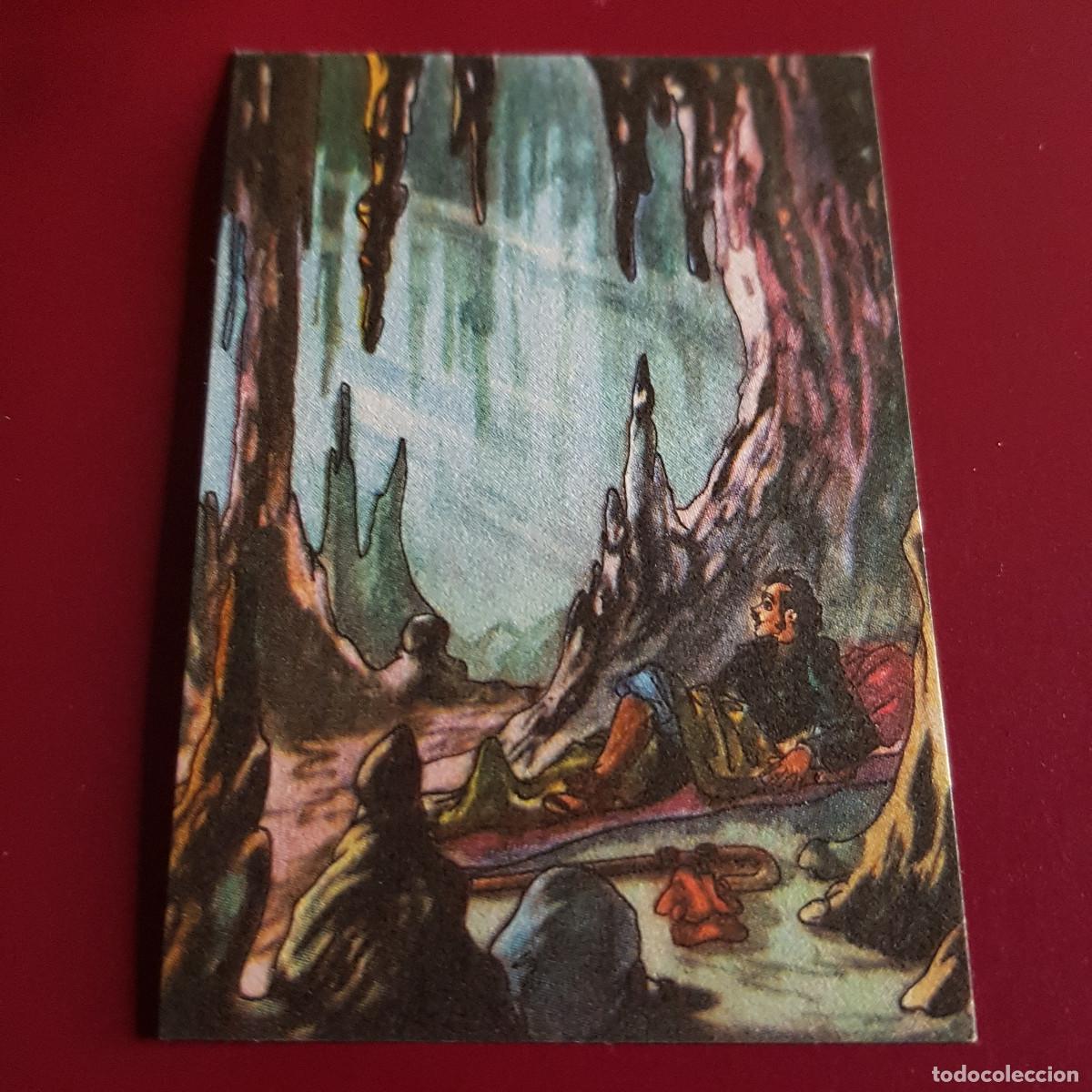 Cromos de F&uacute;tbol: CHOCOLATES LLOVERAS - VIAJE AL CENTRO DE LA TIERRA - 94 - NUNCA PEGADO