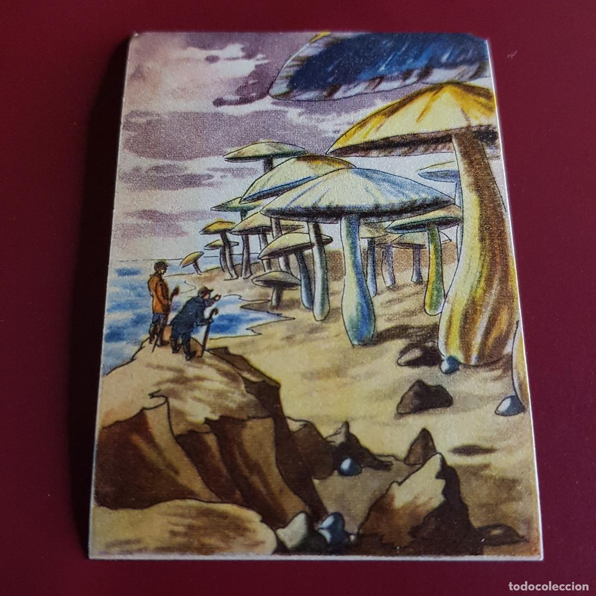 Cromos de F&uacute;tbol: CHOCOLATES LLOVERAS - VIAJE AL CENTRO DE LA TIERRA - 96 - NUNCA PEGADO