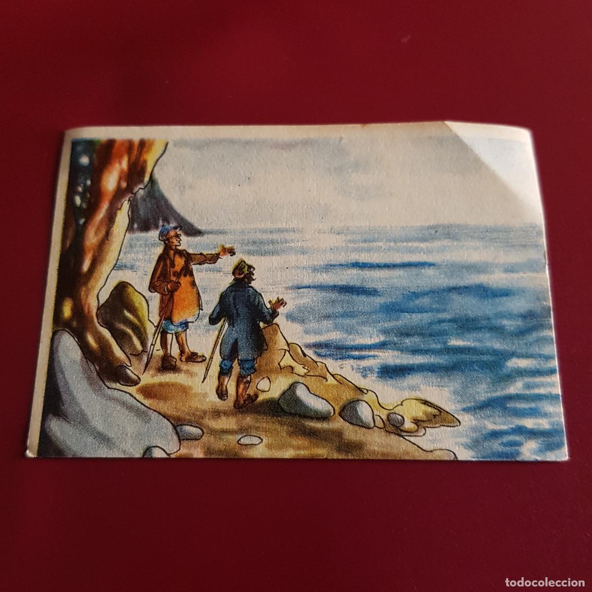 Cromos de F&uacute;tbol: CHOCOLATES LLOVERAS - VIAJE AL CENTRO DE LA TIERRA - 95 - NUNCA PEGADO