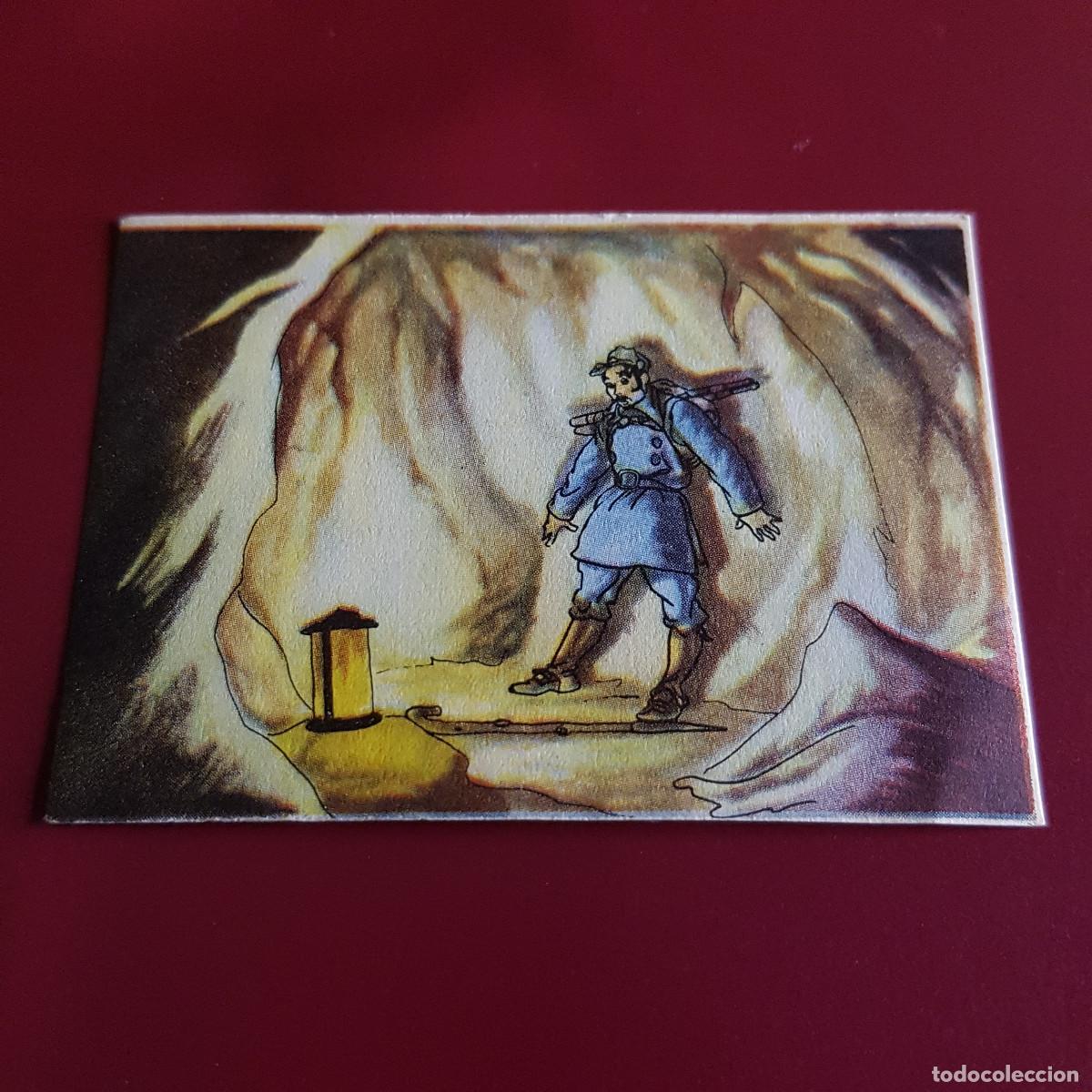 Cromos de F&uacute;tbol: CHOCOLATES LLOVERAS - VIAJE AL CENTRO DE LA TIERRA - 90 - NUNCA PEGADO