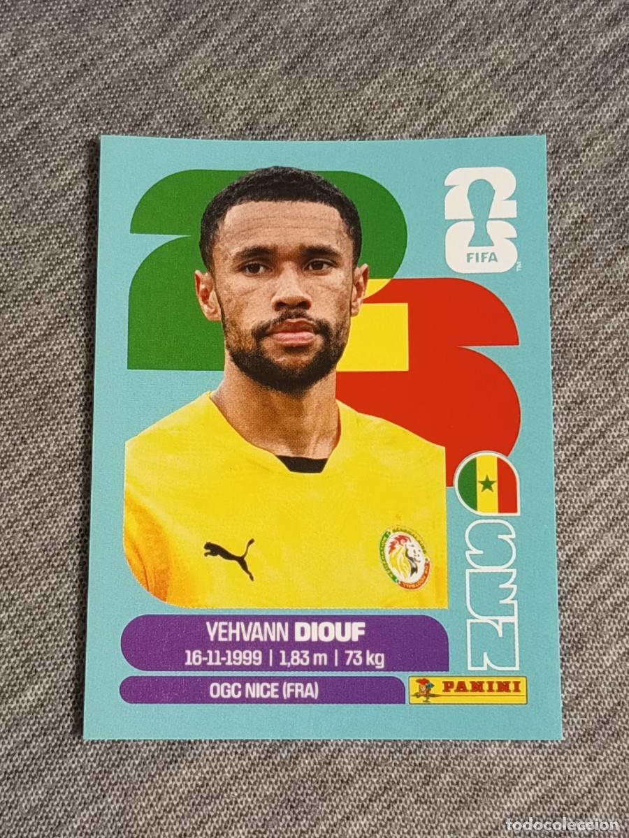 Cromos de F&uacute;tbol: DIOUF SEN 3 STICKER MUNDIAL 2026 PANINI FIFA WORLD CUP NUEVO