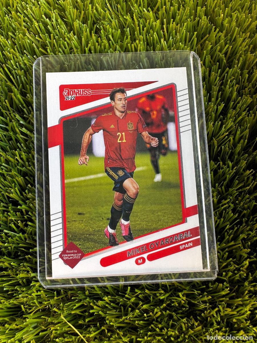 Cromos de F&uacute;tbol: N&ordm; 150 Mikel Oyarz&aacute;bal Espa&ntilde;a Donruss Road to Qatar 2022