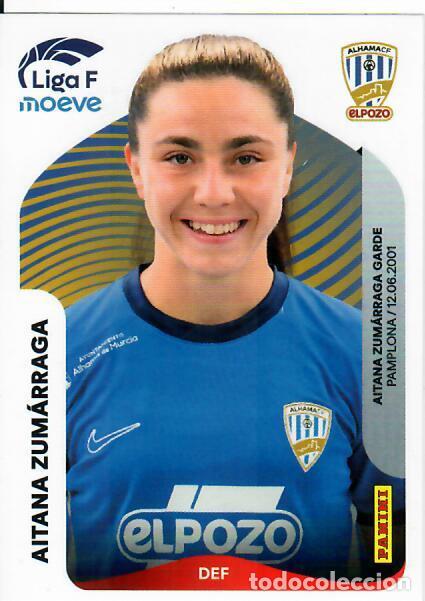Cromos de F&uacute;tbol: CROMO PANINI LIGA FEMENINA F 2025-26 (25 - 26) - N&ordm; 6 - AITANA ZUM&Aacute;RRAGA - ALHAMA EL POZO