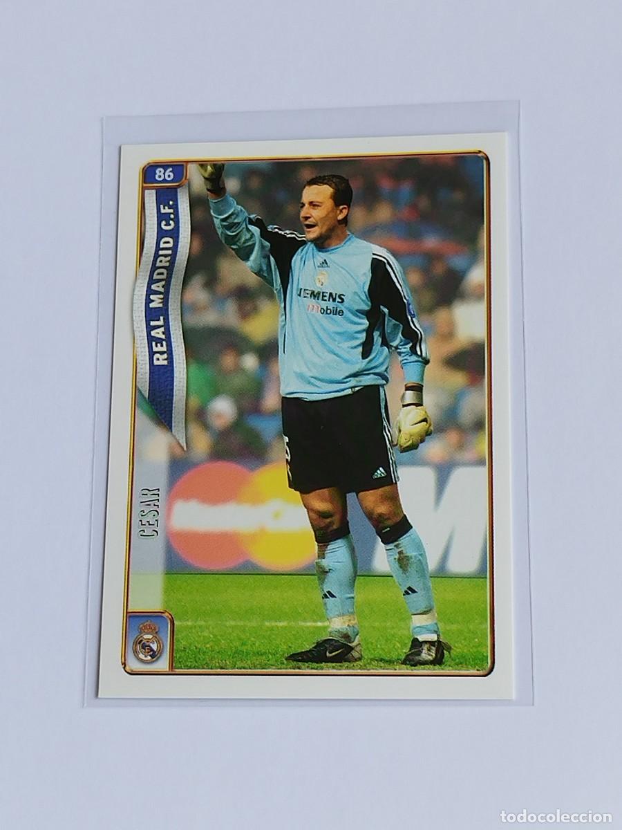 Cromos de F&uacute;tbol: C&Eacute;SAR #86 REAL MADRID - MUNDICROMO LAS FICHAS DE LA LIGA 2004 2005 - MC SPORT 04 05 CROMO