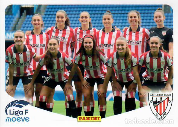 Cromos de F&uacute;tbol: CROMO PANINI LIGA FEMENINA F 2025-26 (25 - 26) - N&ordm; 23 - PLANTILLA - ATHLETIC BILBAO