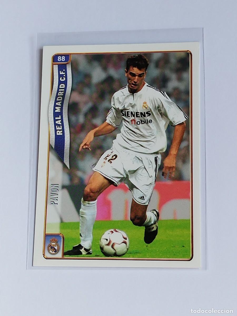 Cromos de F&uacute;tbol: PAV&Oacute;N #88 REAL MADRID - MUNDICROMO LAS FICHAS DE LA LIGA 2004 2005 - MC SPORT 04 05 CROMO