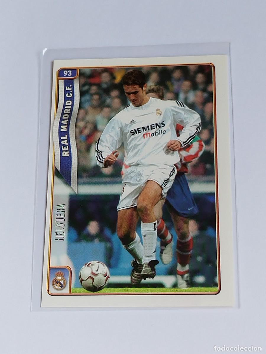 Cromos de F&uacute;tbol: HELGUERA #93 REAL MADRID - MUNDICROMO LAS FICHAS DE LA LIGA 2004 2005 - MC SPORT 04 05 CROMO