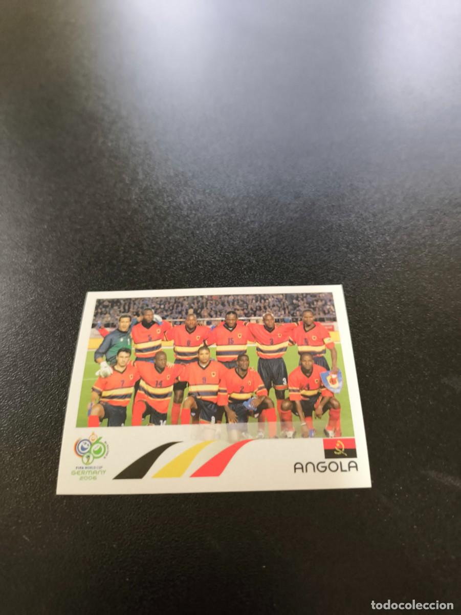 Cromos de F&uacute;tbol: 302 TEAM EQUIPO ANGOLA SIN PEGAR PANINI FIFA WORLD CUP MUNDIAL ALEMANIA 2006