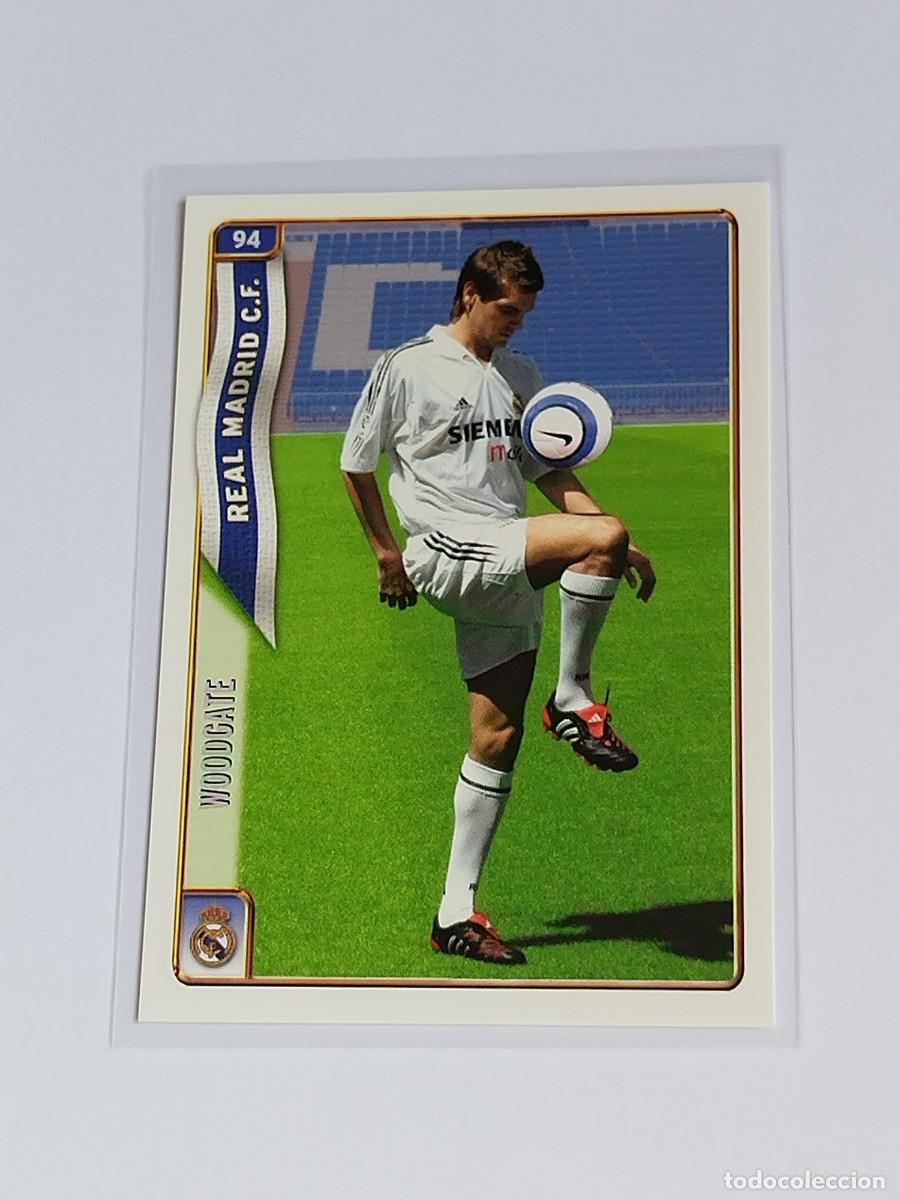 Cromos de F&uacute;tbol: WOODGATE ALTA #94 REAL MADRID - MUNDICROMO LAS FICHAS DE LA LIGA 2004 2005 - MC SPORT 04 05 CROMO
