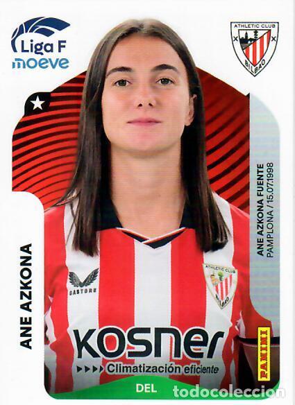 Cromos de F&uacute;tbol: CROMO PANINI LIGA FEMENINA F 2025-26 (25 - 26) - N&ordm; 36 - ANE AZKONA - ATHLETIC BILBAO