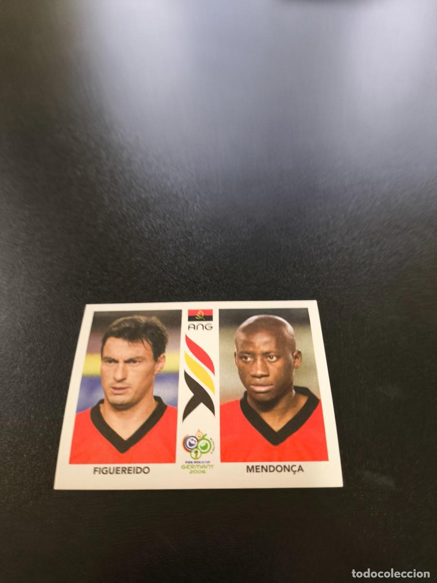 Cromos de F&uacute;tbol: 307 Figuereido/Mendon&ccedil;a ANGOLA SIN PEGAR PANINI FIFA WORLD CUP MUNDIAL ALEMANIA 2006