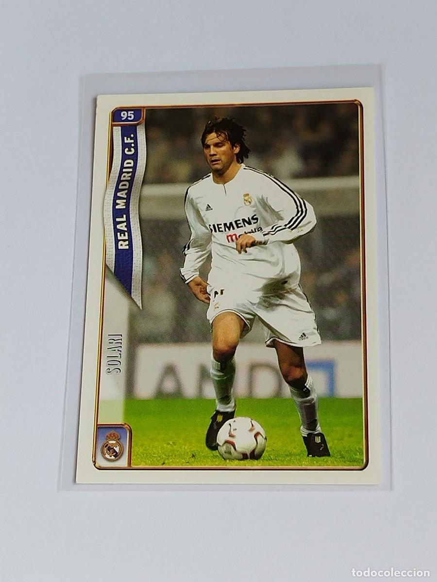 Cromos de F&uacute;tbol: SOLARI #95 REAL MADRID - MUNDICROMO LAS FICHAS DE LA LIGA 2004 2005 - MC SPORT 04 05 CROMO