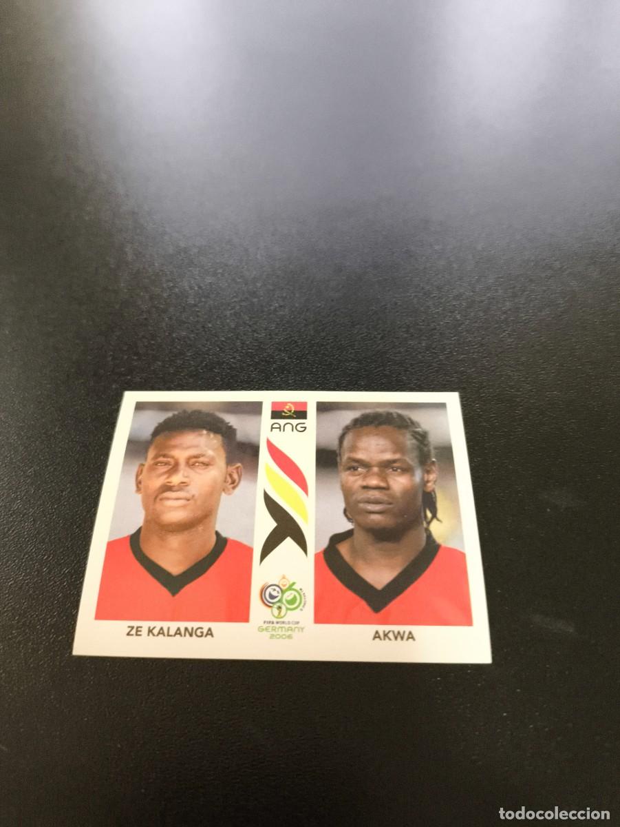 Cromos de F&uacute;tbol: 308 Ze Kalanga/Akwa ANGOLA SIN PEGAR PANINI FIFA WORLD CUP MUNDIAL ALEMANIA 2006