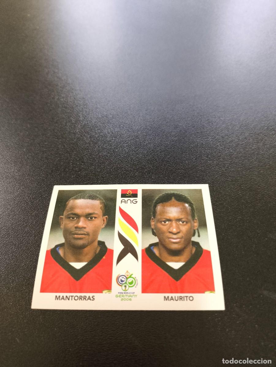 Cromos de F&uacute;tbol: 310 Mantorras/Maurito ANGOLA SIN PEGAR PANINI FIFA WORLD CUP MUNDIAL ALEMANIA 2006