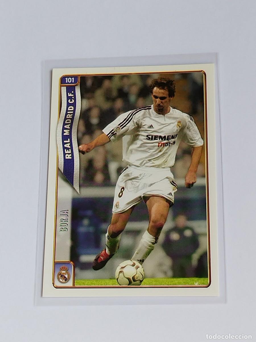 Cromos de F&uacute;tbol: BORJA #101 REAL MADRID - MUNDICROMO LAS FICHAS DE LA LIGA 2004 2005 - MC SPORT 04 05 CROMO