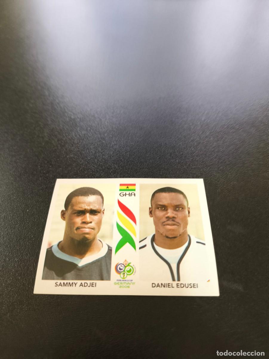 Cromos de F&uacute;tbol: 313 Sammy Adjei/Daniel Edusei GHANA SIN PEGAR PANINI FIFA WORLD CUP MUNDIAL ALEMANIA 2006